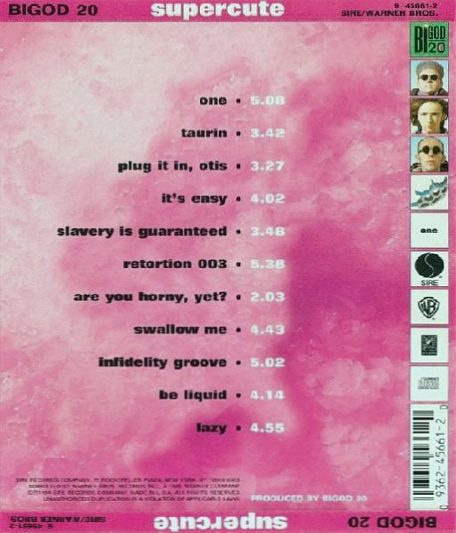 Bigod 20 - Supercute CD 1994