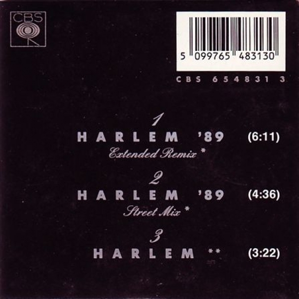 Bill Withers - Harlem '89 3 INCH CD Single 1989