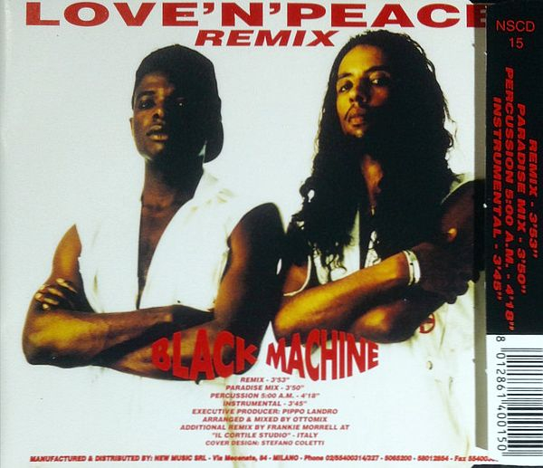 Black Machine - Love'n'Peace (Remix) CD Single 1993