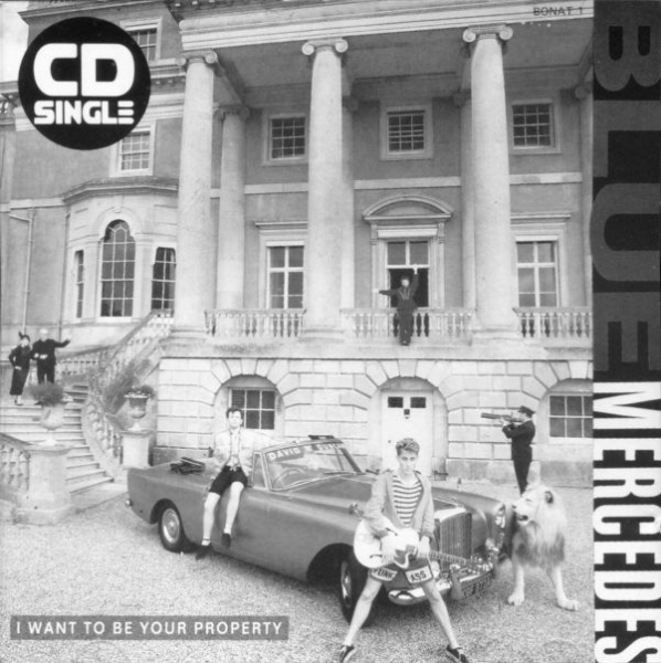 Blue Mercedes (PWL) - I Want To Be Your Property CD Single 1987