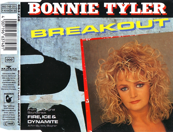 Bonnie Tyler - Breakout CD Single 1990