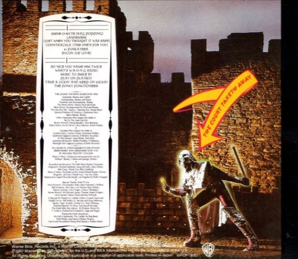 William ''Bootsy'' Collins - The One Giveth, The Count Taketh Away CD 1982 1990
