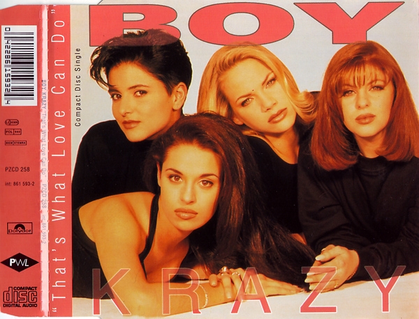 Boy Krazy (PWL) - That's What Love Can Do CD Single 1993