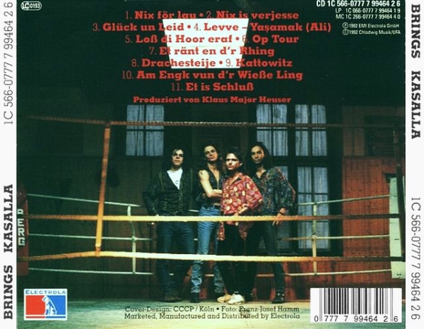 Brings - Kasalla CD 1992