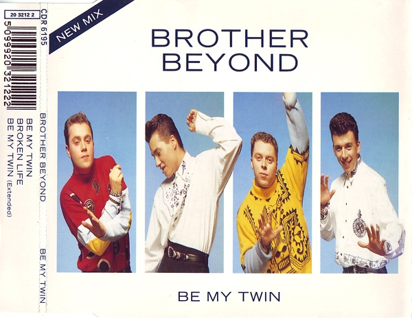 Brother Beyond - Be My Twin CD Single 1989