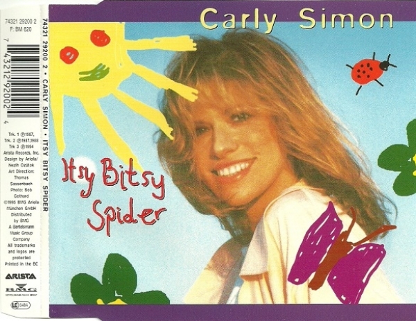 Carly Simon - Itsy Bitsy Spider CD Single 1995