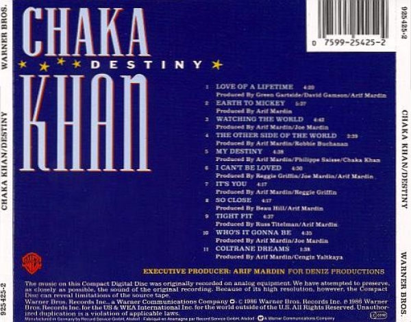 Chaka Khan - Destiny CD 1986