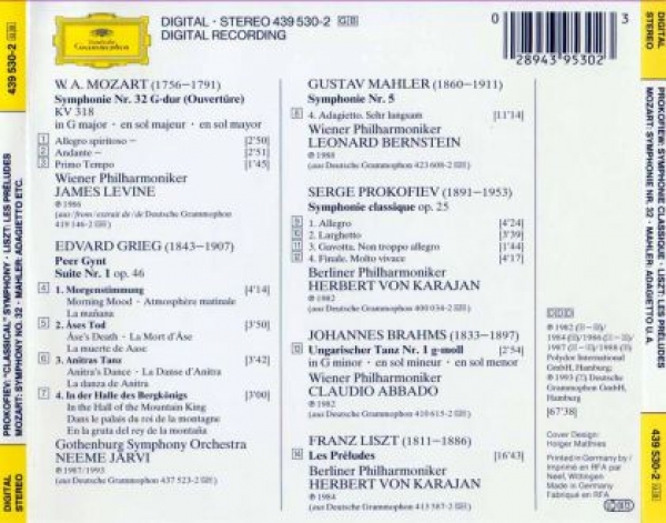 Various Artists - Fantastische Symphonie CD 1993