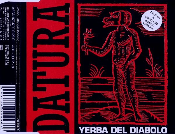 Datura - Yerba Del Diabolo CD Single 1992