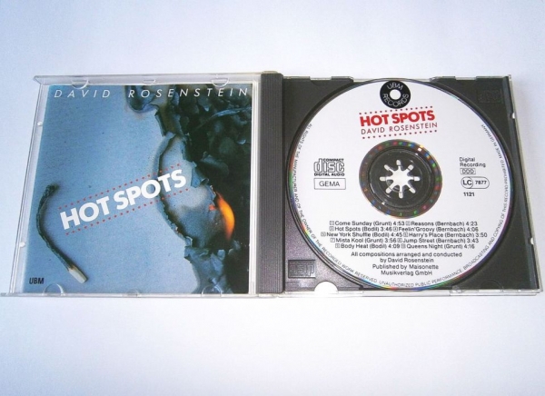 David Rosenstein - Hot Spots CD 1988