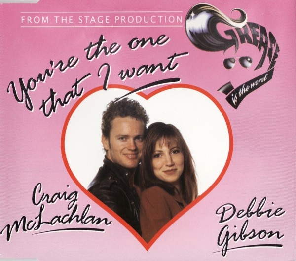 Debbie Gibson & Craig McLachlan - You're The One That I Want (Grease) CD Single 1993