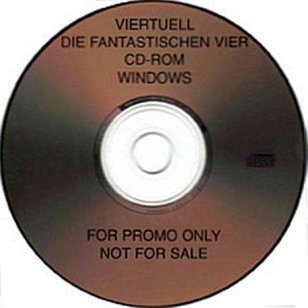 Die Fantastischen Vier - Viertuell: Promoversion (Beta) PROMO CD ROM 1995