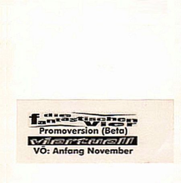 Die Fantastischen Vier - Viertuell: Promoversion (Beta) PROMO CD ROM 1995
