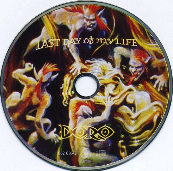 Doro - Last Day Of My Life LIMITED EDITION PICTURE CD Single 1993
