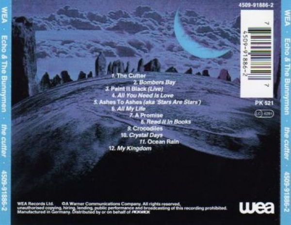 Echo & The Bunnymen - The Cutter CD 1993