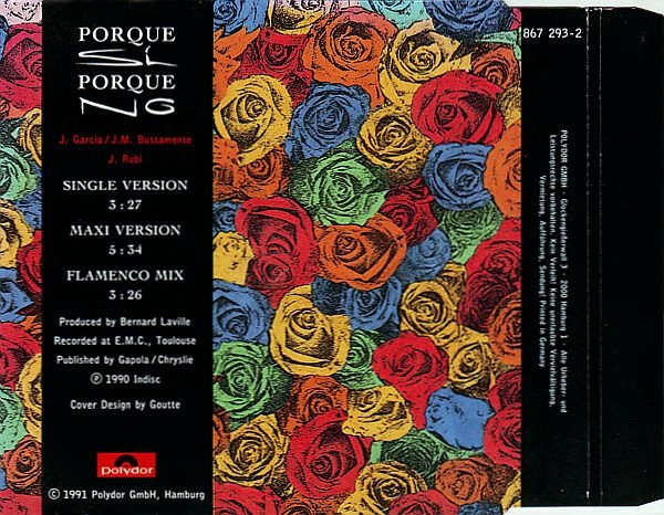 El Capitan - Porque Si, Porque No CD Single 1991
