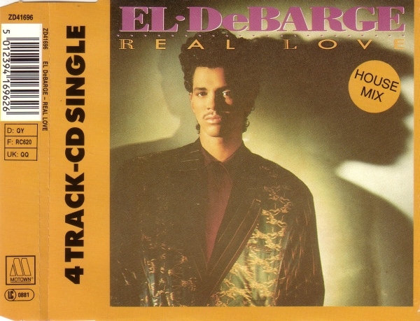 El DeBarge - Real Love (House Mix) CD Single 1989