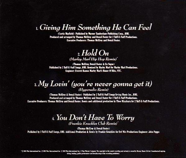 En Vogue - Giving Him Something He Can Feel CD Single 1992