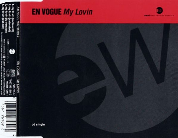 En Vogue - My Lovin CD Single 1992
