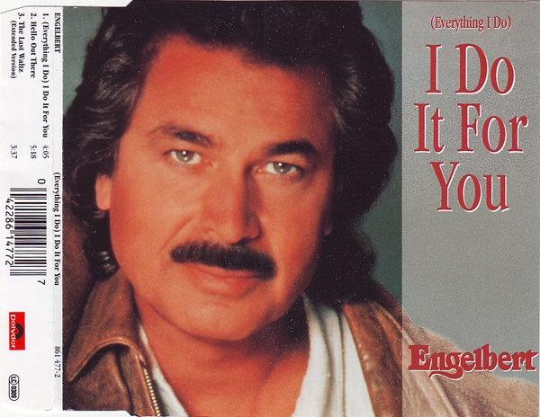 Engelbert - (Everything I Do) Do It For You CD Single 1993
