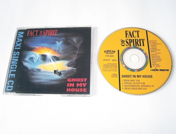 Fact Of Spirit - Ghost In My House CD Single 1989