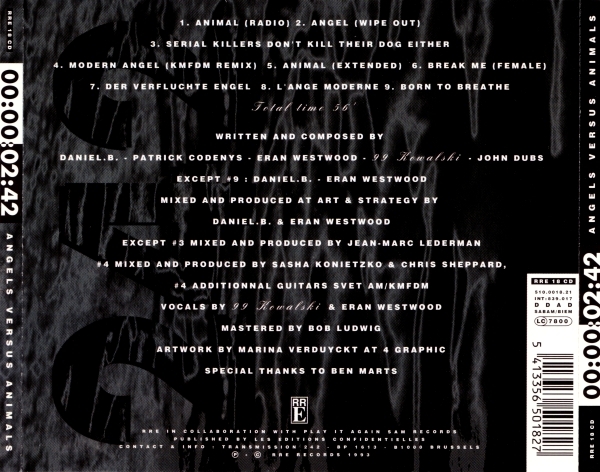 Front 242 - Angels Versus Animals CD 1993