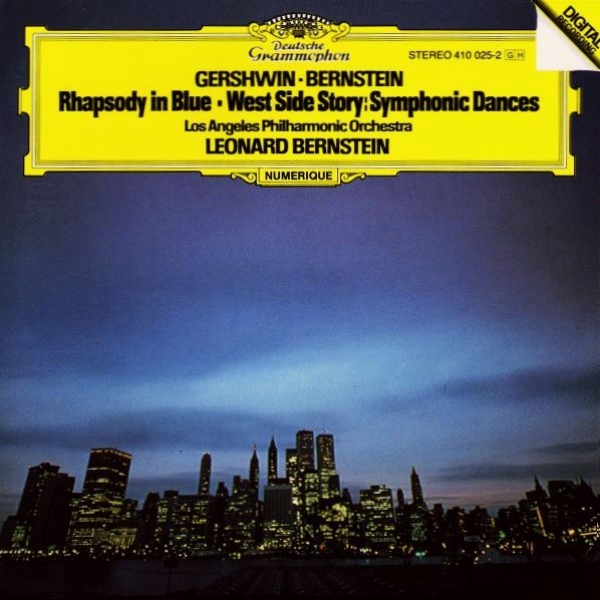 Gershwin, Bernstein - Rhapsody In Blue + West Side Story (Los Angeles Philh. Orch., Bernstein) CD 1983