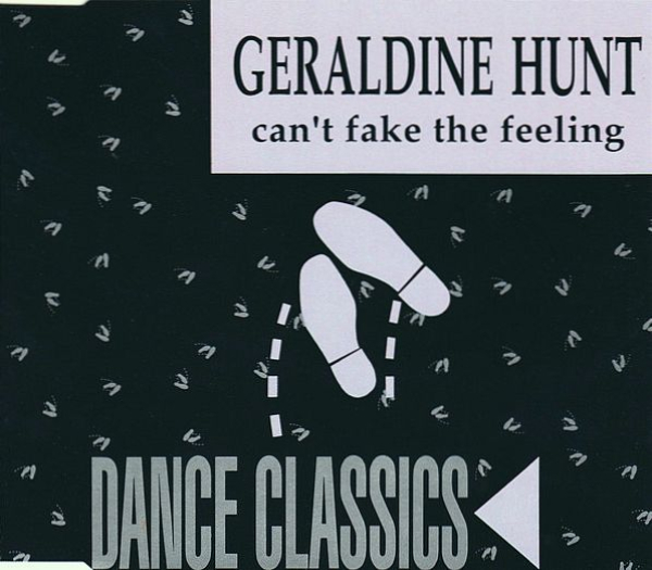 Geraldine Hunt - Can't Fake The Feeling CD Single 1990