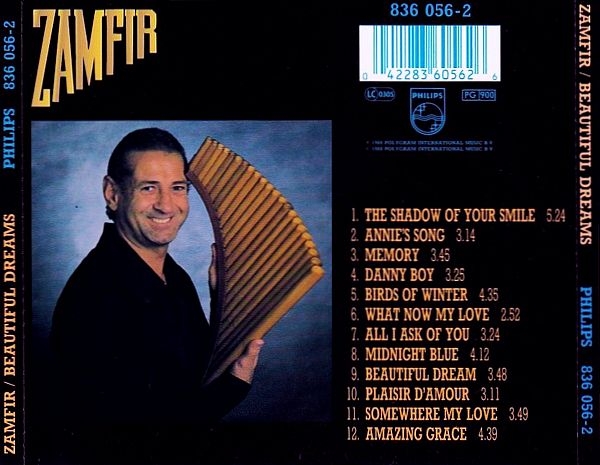 Gheorghe Zamfir - Beautiful Dreams CD 1988