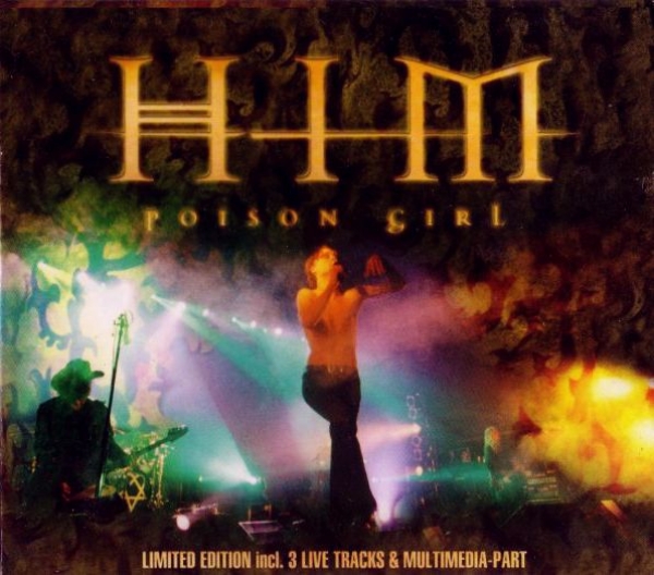 HIM - Poison Girl LIMITED EDITION DIGIPAK CD Single 2000
