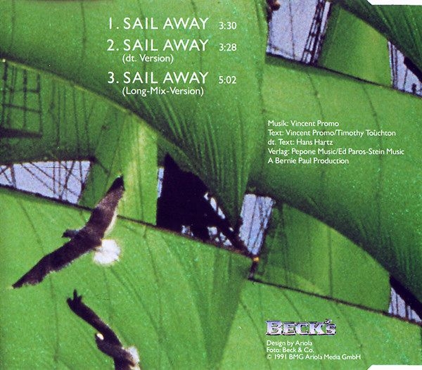 Hans Hartz - Sail Away CD Single 1991