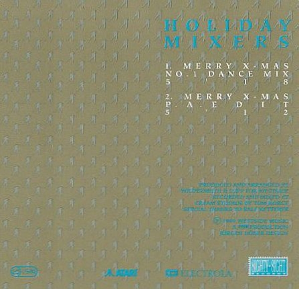 Holiday Mixers - Merry X-Mas CD Single 1989