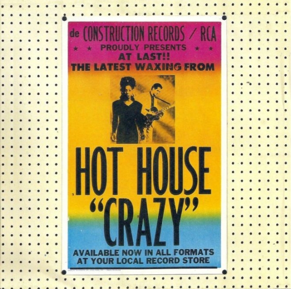 Hot House - Crazy CD Single 1988