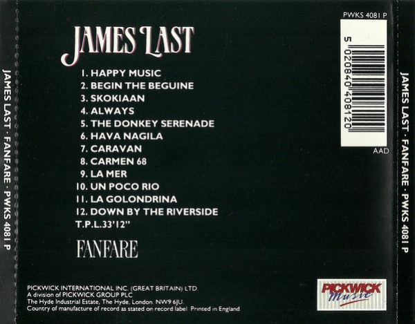 James Last - Fanfare CD 1967 1989
