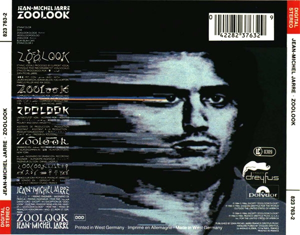 Jean-Michel Jarre - Zoolook CD 1985 1988
