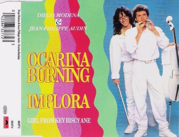 Diego Modena & Jean-Philippe Audin - Ocarina Burning CD Single 1991