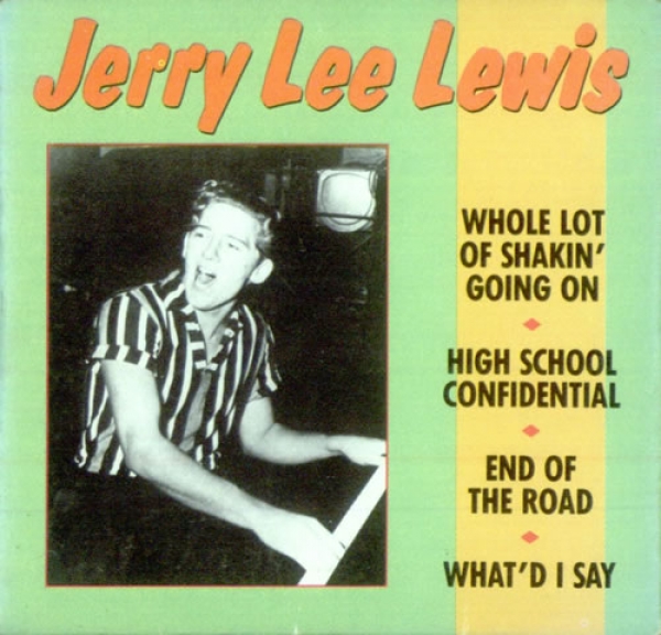 Jerry Lee Lewis - Whole Lot Of Shakin' Going On GOLD 3 INCH CD Single 1988