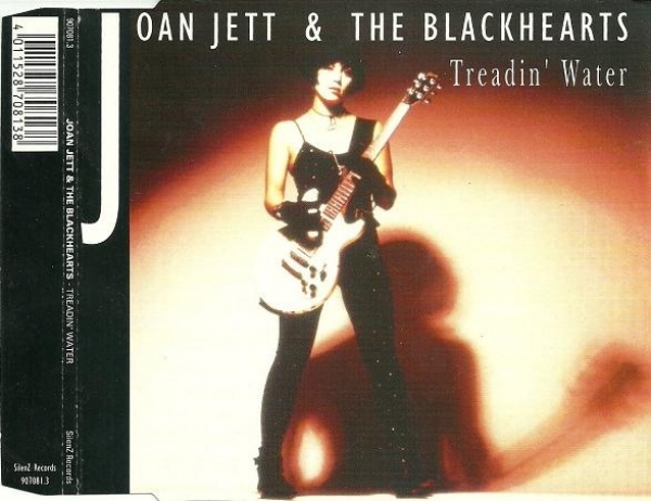 Joan Jett & The Blackhearts - Treadin' Water CD Single 1992