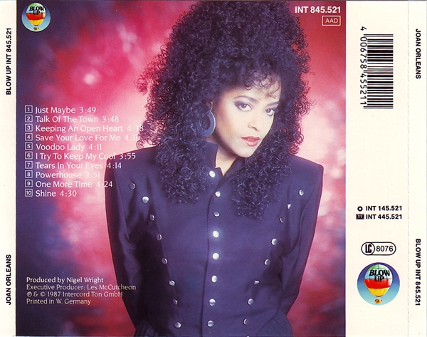 Joan Orleans - Joan Orleans (Same) CD 1987