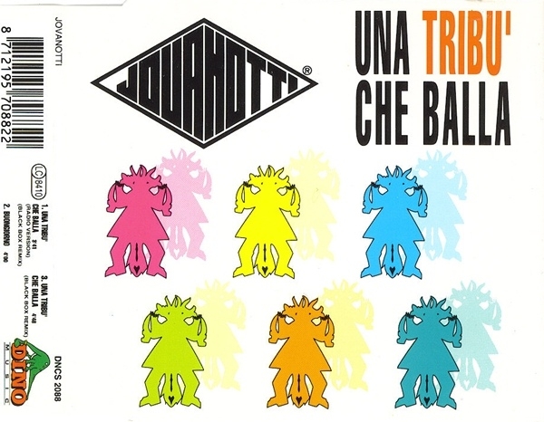 Jovanotti - Una Tribu Che Balla CD Single 1992