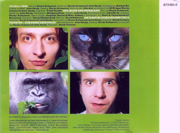 King Rocko Schamoni And The Explosions - Ich Will Liebe CD Single 1990