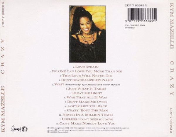 Kym Mazelle - Crazy CD 1989