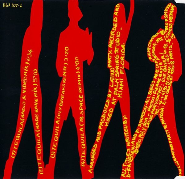 Latino Party - Tequila CD Single 1990