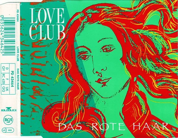 Love Club - Das Rote Haar CD Single 1990