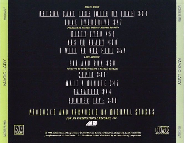 Magic Lady - Magic Lady (Same) CD 1988