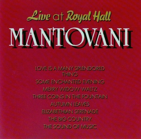Mantovani - Live At Royal Hall CD 1985
