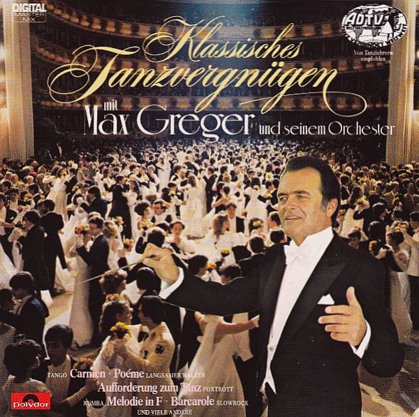 Max Greger - Klassisches Tanzvergnügen CD 1984