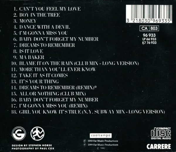 Milli Vanilli - Two X Two (2 X 2) CD 1990