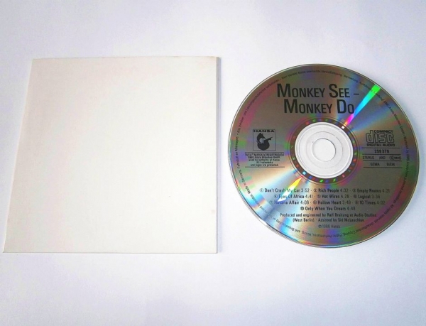 Monkey See - Monkey Do - Album No. 1 PROMO CD 1988
