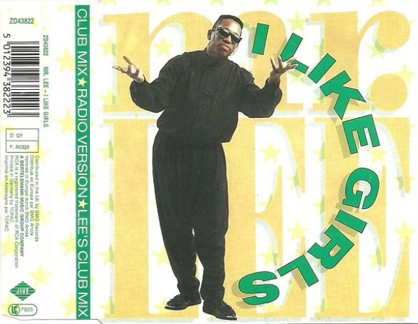 Mr. Lee - I Like Girls CD Single 1990